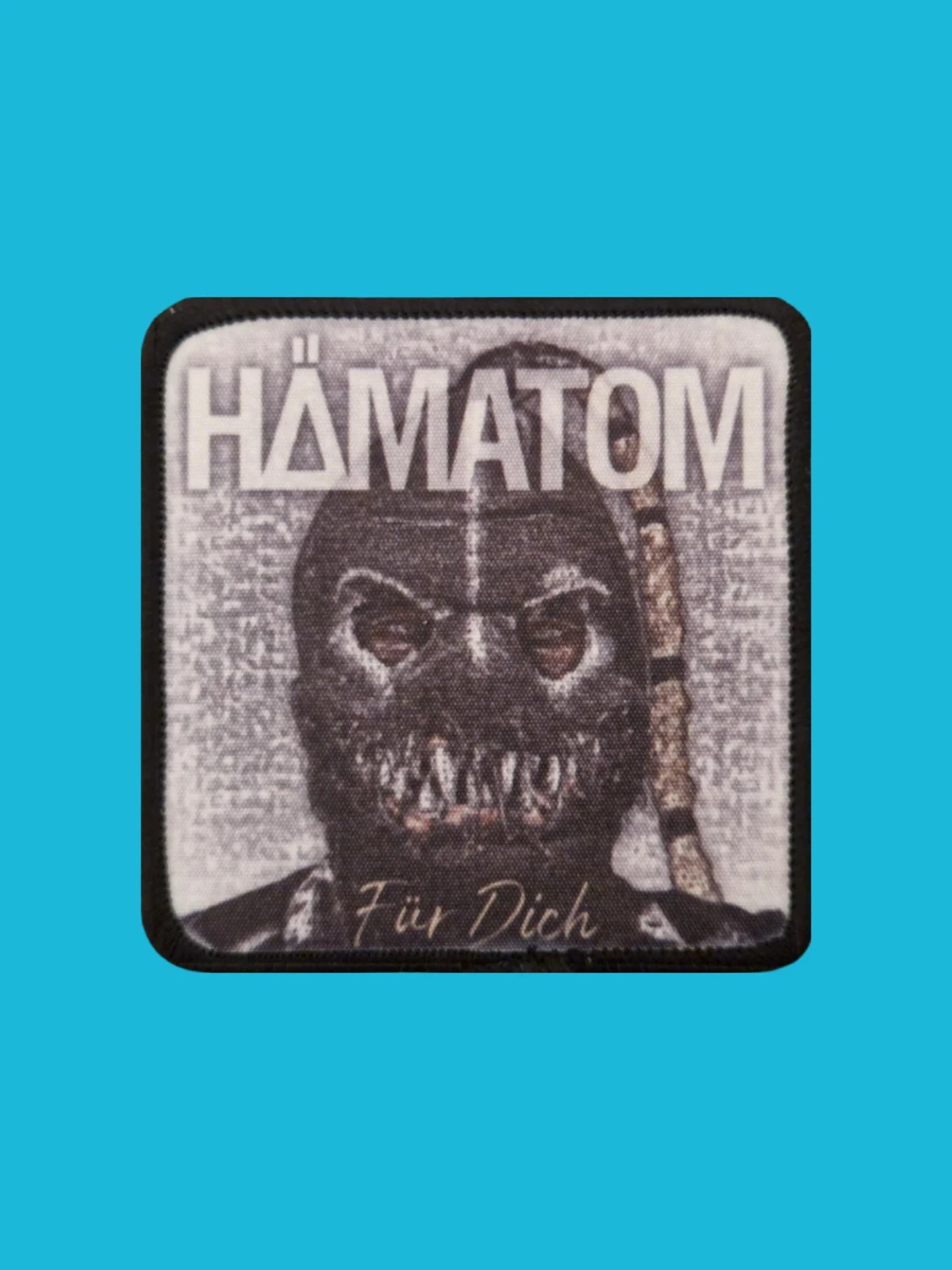 Patch Hämatom - Für Dich - Imprimé - Carré de 7,5 x 7,5 centimètres